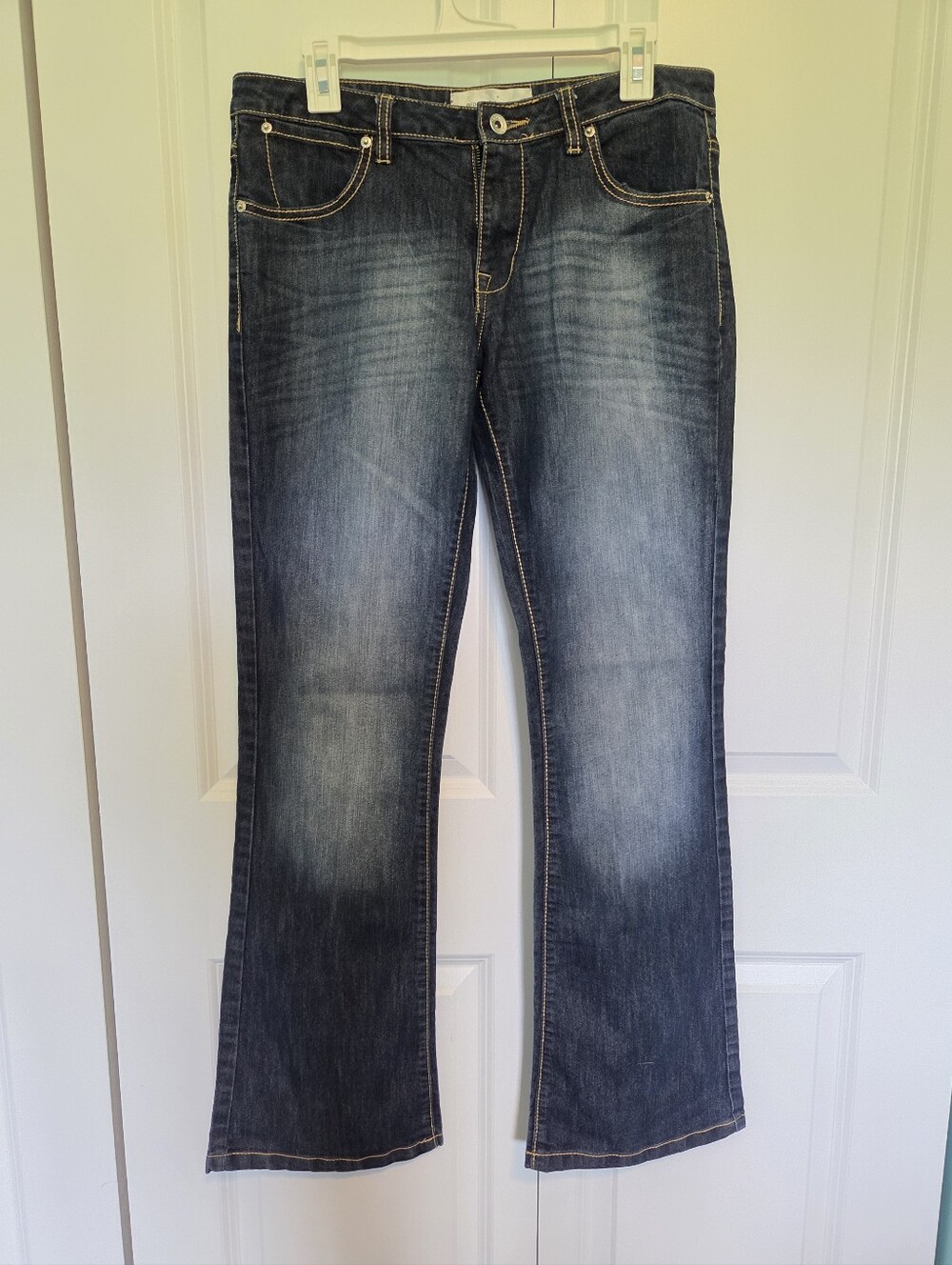 Paper Denim & Cloth Size 8 Dark Wash Flare Jeans